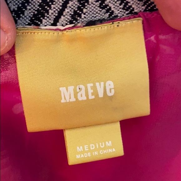 Maeve Medium Banda Pink Tiger Tropical Midi Skirt - Picture 2 of 6